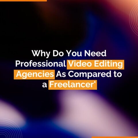 Why you need professional video editing agencies as compared to freelancers