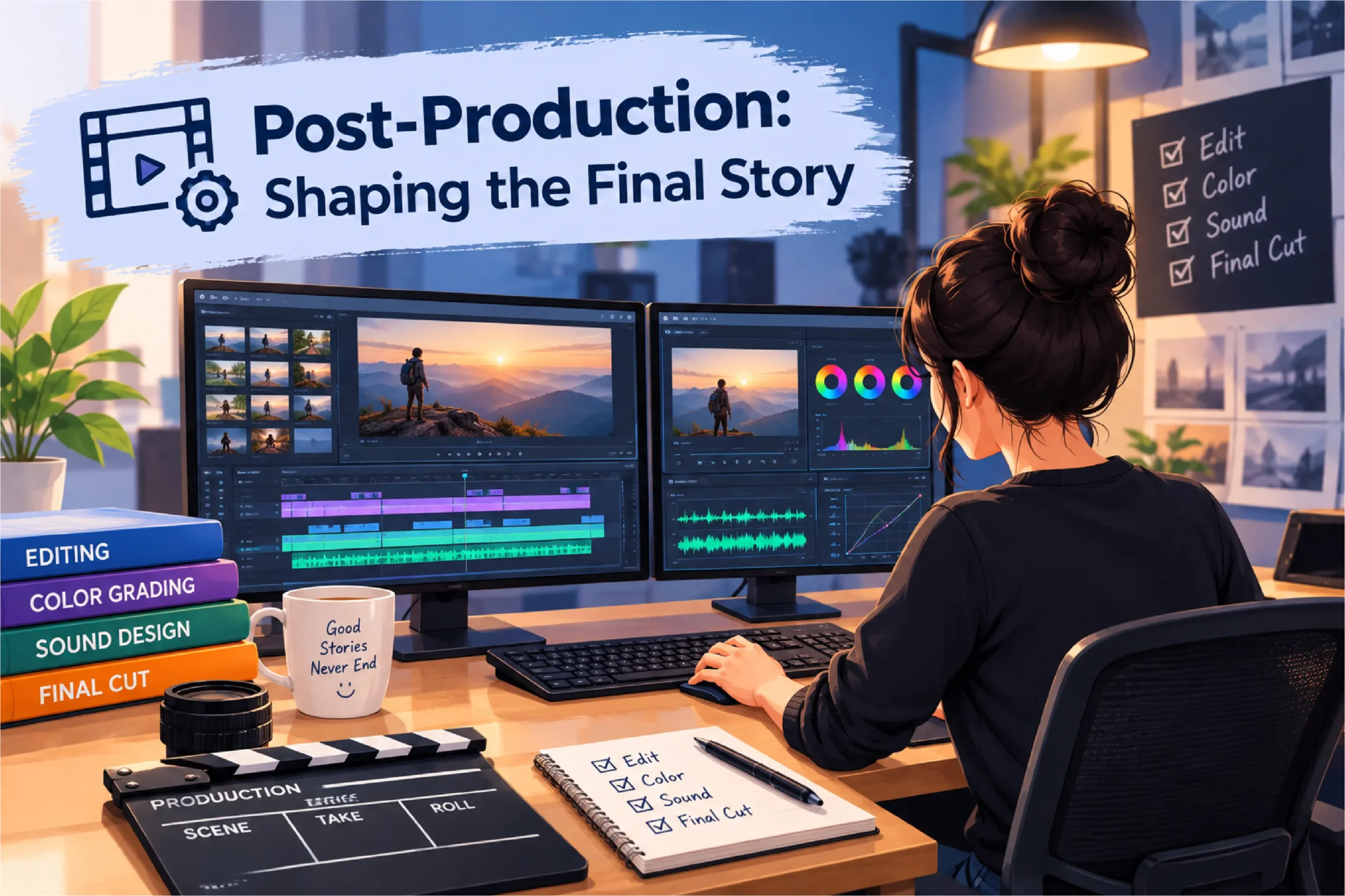 Post-Production Shaping the Final Story