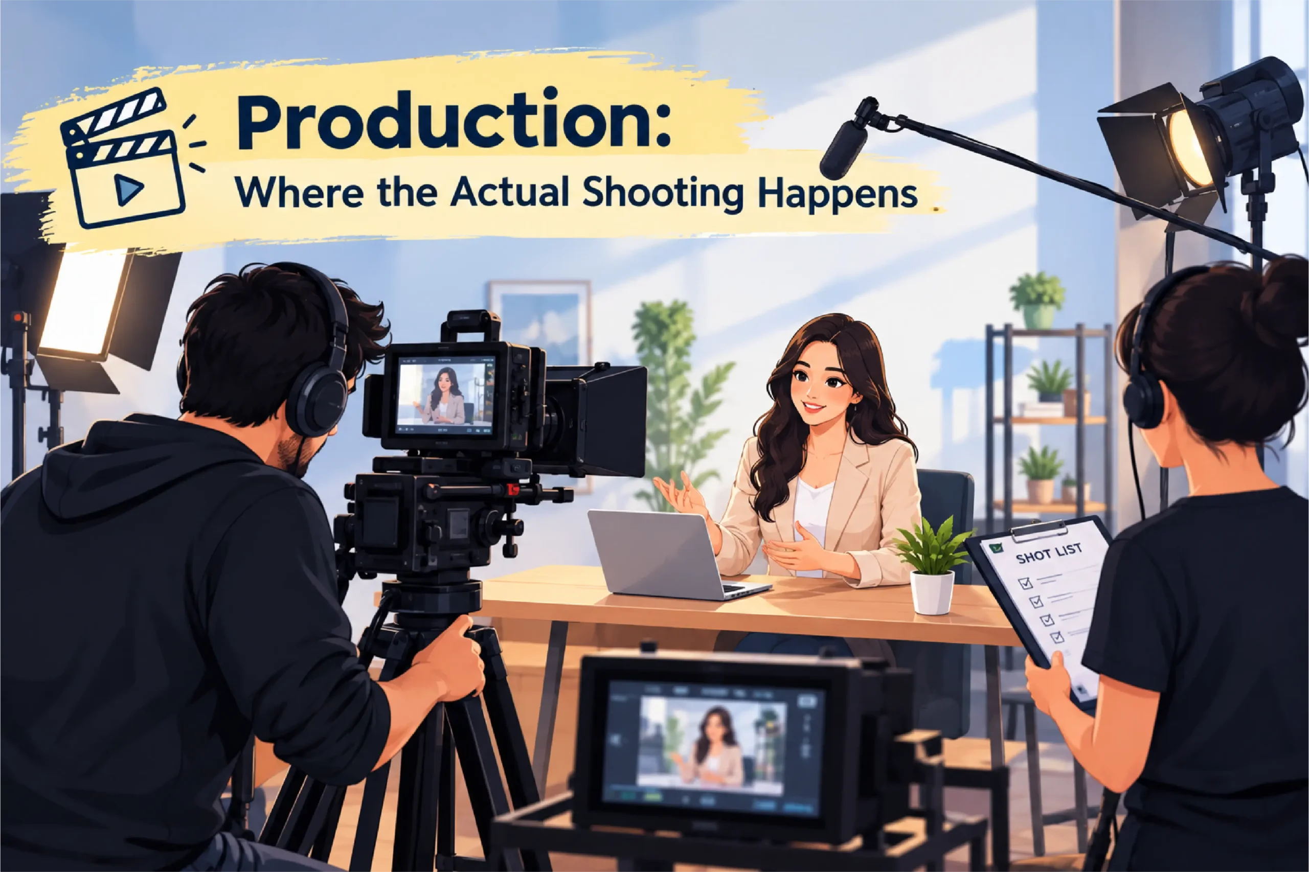 Production Where the Actual Shooting Happens